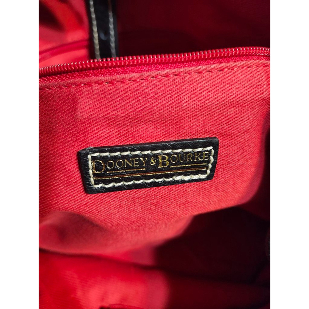 Dooney & Bourke Black Leather Tote Bag - Picture 11 of 15